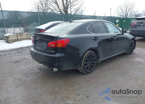 2006 Lexus Is 250 z USA, uszkodzony, nr VIN JTHCK262362003661